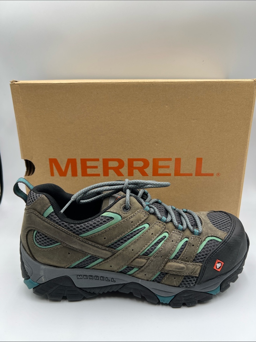 Merrell Moab Vertex Vent CT work sneaker composite safety toe shoe women new 7